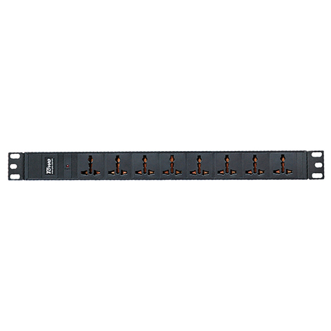 8位10A通用孔10A国标插头PDU